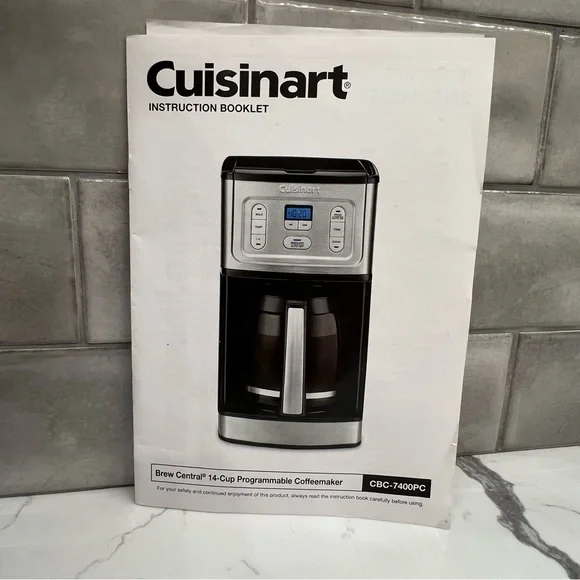 Cuisinart Brew Central 14-Cup Programmable Coffeemaker Coffee Maker CBC-7400PC.* - Picture 3 of 11